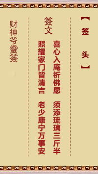 第0簽