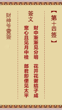 第14簽
