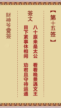第15簽