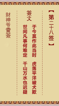 第28簽