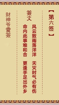第6簽