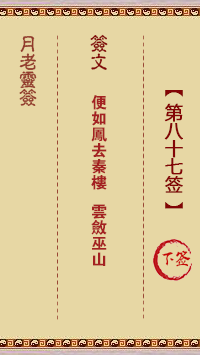 第87簽